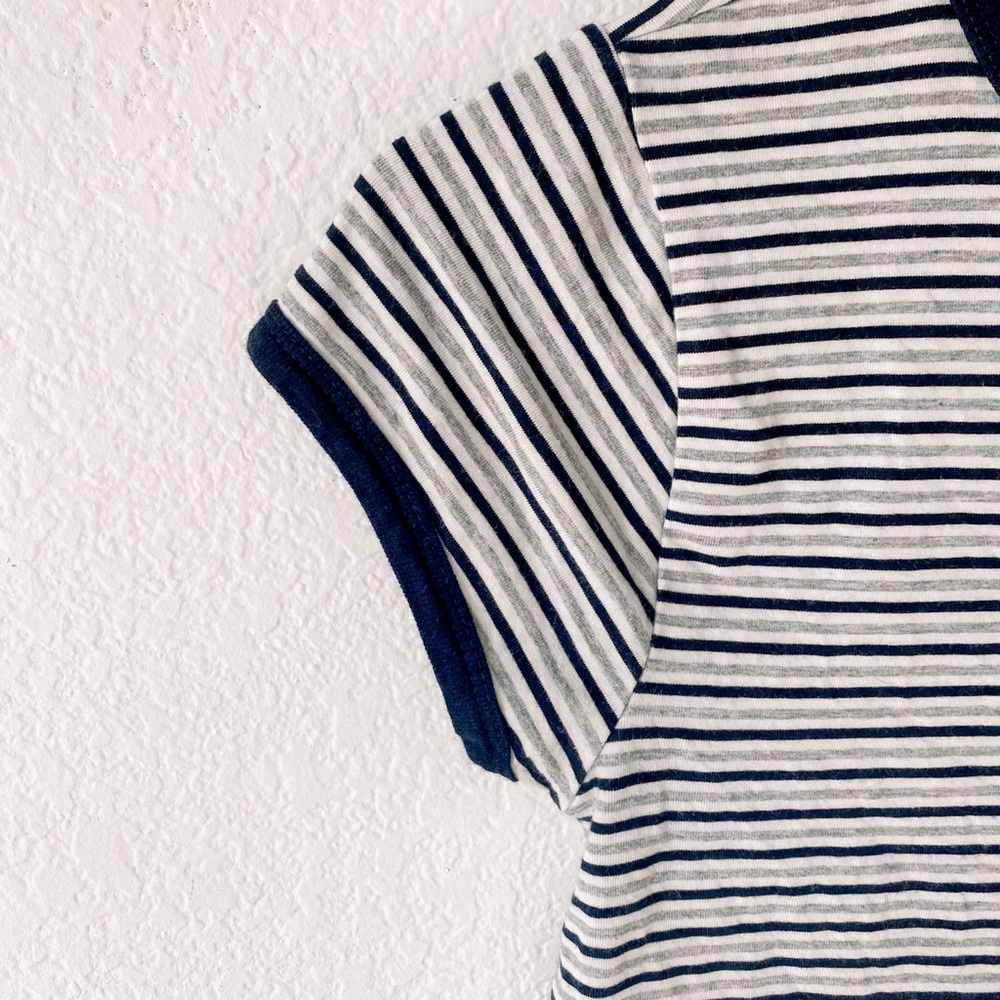 boyfriend t- fitted striped (S)